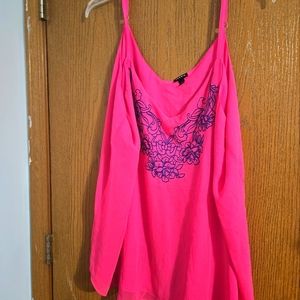 Torrid hot pink tanktop